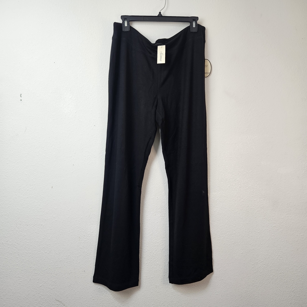 Soma Black Divine Terry Ankle Pant Size XL NWT Lounge Luxuriously Soft